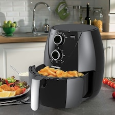 Daewoo Medium Compact 4L Air Fryer Bake Roast Grill 200° & 30min Timer Serves 5 thumbnail 3