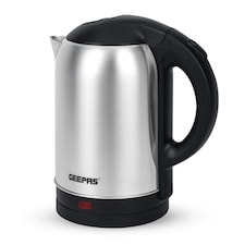 GEEPAS 1.8L Stainless Steel Electric Kettle, 1800W