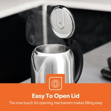 GEEPAS 1.8L Stainless Steel Electric Kettle, 1800W thumbnail 4
