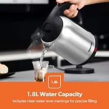 GEEPAS 1.8L Stainless Steel Electric Kettle, 1800W thumbnail 5