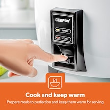 GEEPAS Commercial Rice Cooker 8L, 2500W thumbnail 4