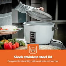 GEEPAS Commercial Rice Cooker 8L, 2500W thumbnail 5