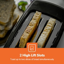 GEEPAS Electric Kettle & 2 Slice Bread Toaster Kitchen Set thumbnail 3