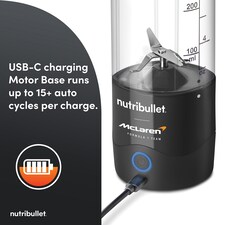 nutribullet x McLaren F1 Team Portable Blender - Grey | Grey thumbnail 3