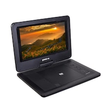 Groov-e GVDP02BK 10.1 inch Portable DVD Player with Swivel Screen - Black thumbnail 2