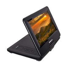 Groov-e GVDP02BK 10.1 inch Portable DVD Player with Swivel Screen - Black thumbnail 3