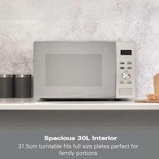 Hamilton Beach 30L Silver Family Microwave thumbnail 7