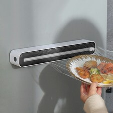 Living and Home Plastic Wrap Dispenser With Cutter | Multi thumbnail 4