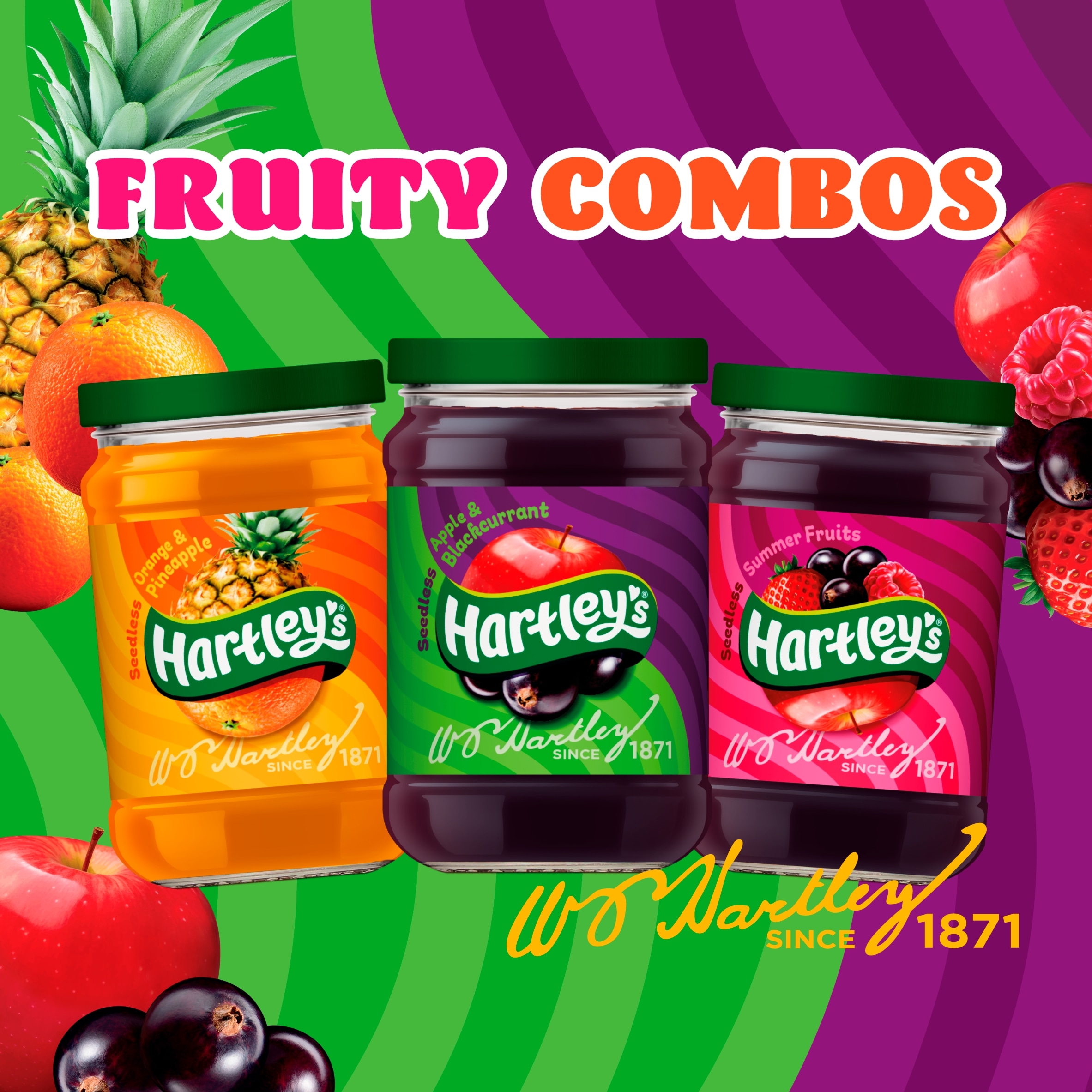 Hartley's Seedless Blackcurrant & Apple Jam 300g thumbnail 3