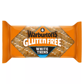 Warburtons Gluten Free 4 White Sandwich Thins - Image 1