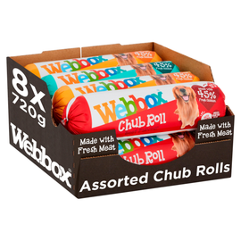Webbox Chub Roll Assorted 8 x 720g